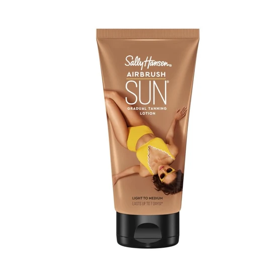 Sally Hansen Airbrush Sun Gradual Tanning Lotion Light To Medium