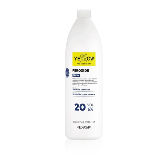 Yellow Professional Tech+ Stabilised Peroxide Cream 20 Volume