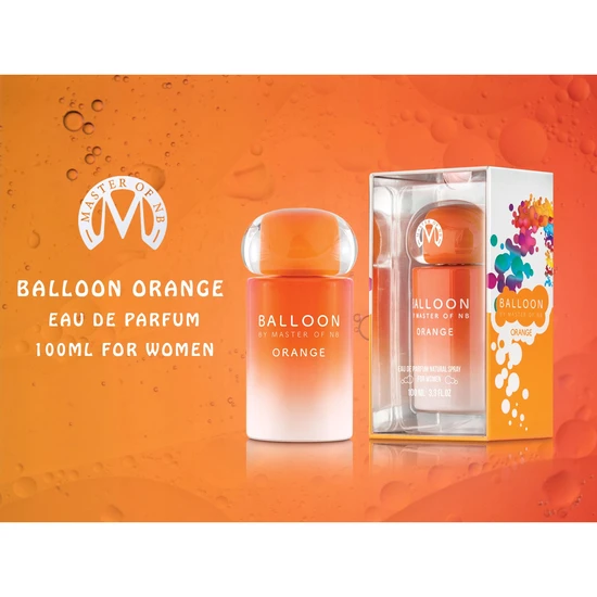 New Brand Orange Balloon Eau De Parfum