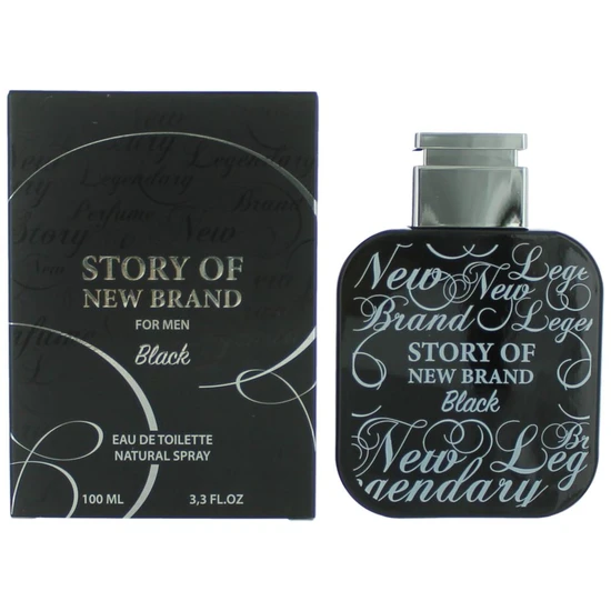 New Brand Story Of Black For Men Eau De Toilette