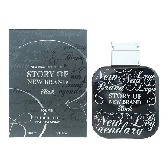 New Brand Story Of Black For Men Eau De Toilette