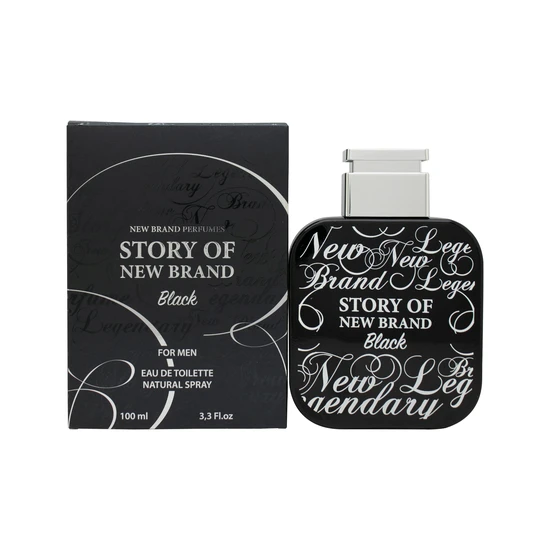 New Brand Story Of Black For Men Eau De Toilette