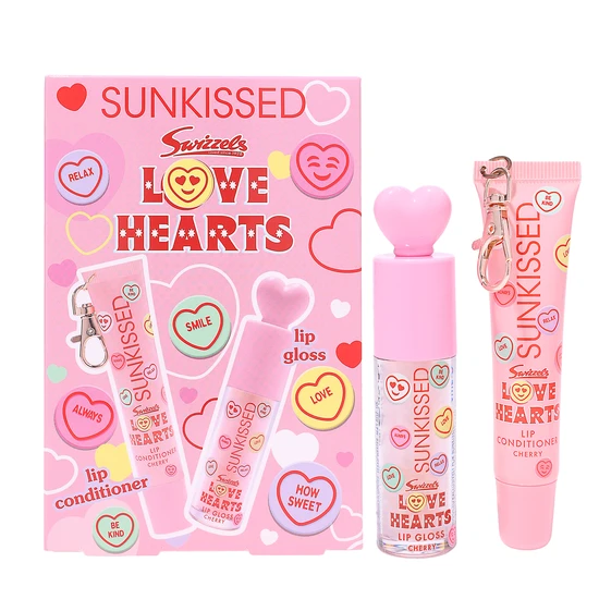Sunkissed Love Hearts Lip Gift Set