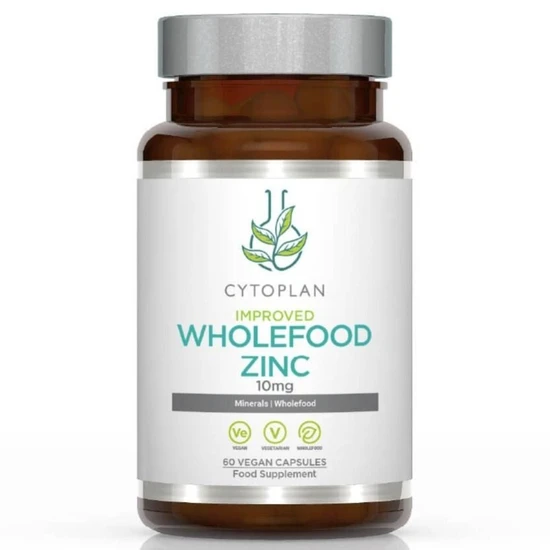 Cytoplan Zinc Wholefood 10mg Elemental Capsules