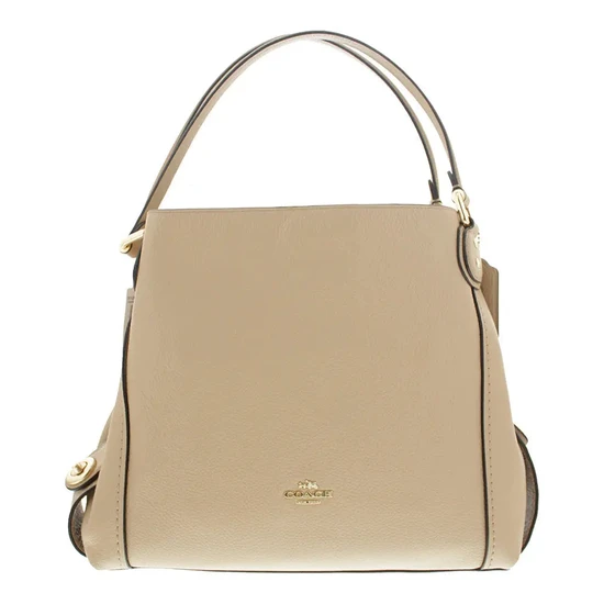 Coach Edie 31 Pebbled Leather Shoulder Bag
