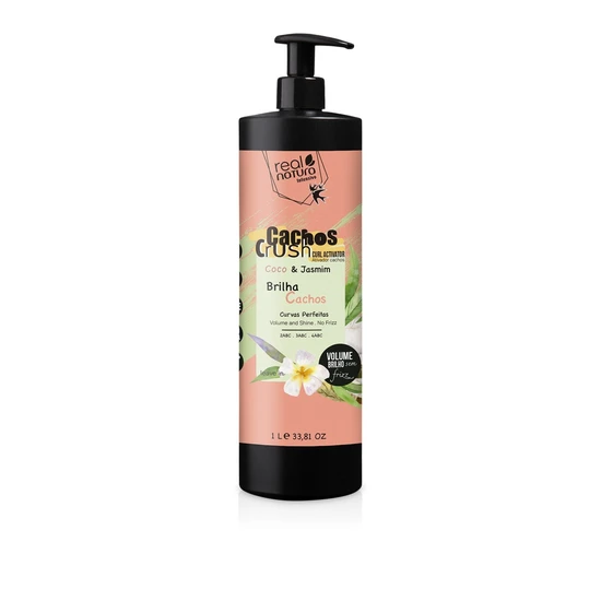 Real Natura Cachos Crush Coconut & Jasmin Curl Activator