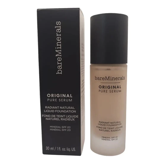 bareMinerals Original Pure Serum Radiant Natural Liquid Foundation Mineral SPF 20