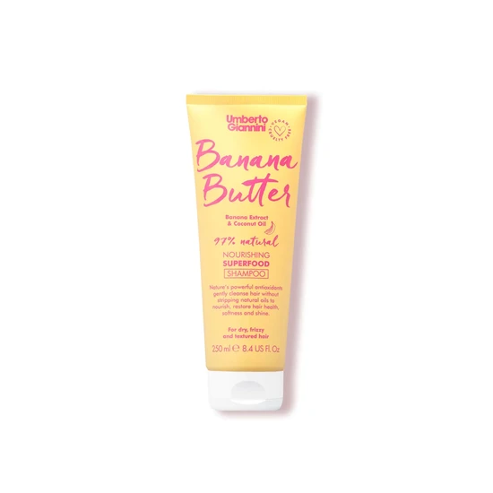 Umberto Giannini Banana Butter Coconut Oil Nourishing Superfood Shampoo