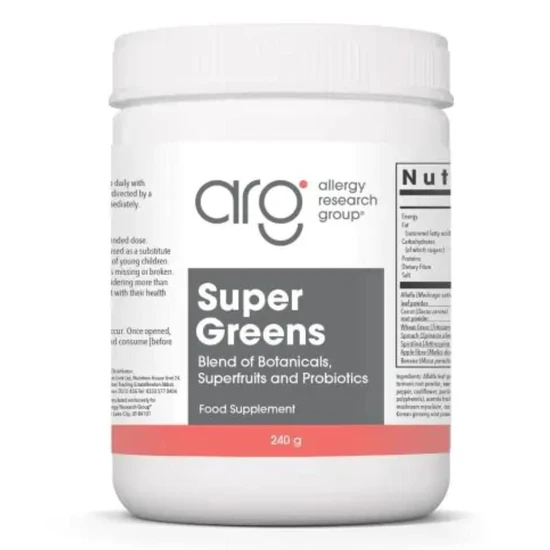 Allergy Research Group Super Greens Powder 240G