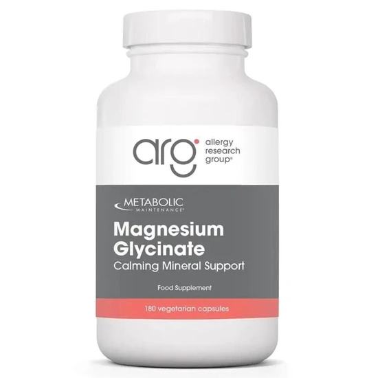 Allergy Research Group Magnesium Glycinate Capsules 180 Capsules