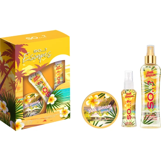SO...? Escapes Bali Breeze Dream Girl Gift Set