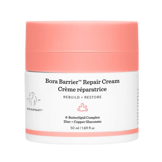 Drunk Elephant Bora Barrier Rich Repair Moisturiser With 6-Butterlipid Complex