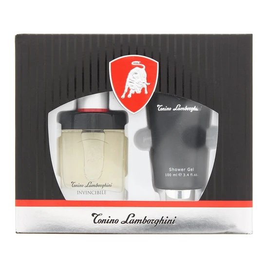 Tonino Lamborghini Invincibile Gift Set: Eau De Toilette 40ml Shower Gel 100ml