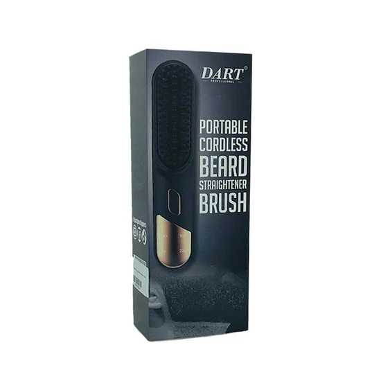 Dart Professional Portable Cordless Beard Straightener Brush