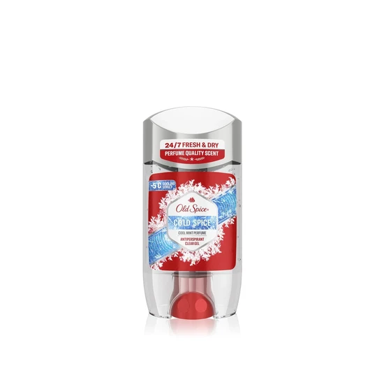 Old Spice Cold Spice Antiperspirant Clear Gel Cool Mint Perfume