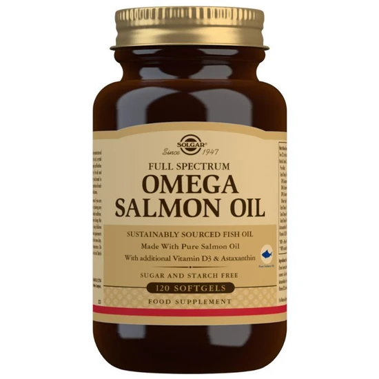 Solgar Omegas & Fatty Acids Full Spectrum Omega Salmon Oil