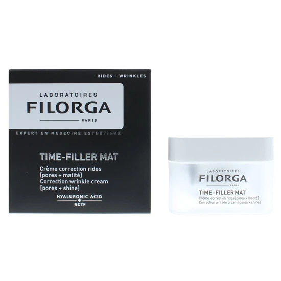 Filorga Time-Filler Mat Correction Wrinkle Cream Pores + Shine
