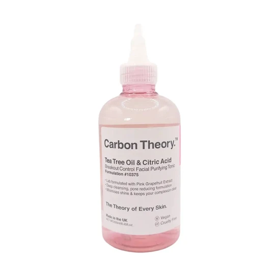 Carbon Theory Tea Tree Oil & Citric Acid Facial Purifying Tonic