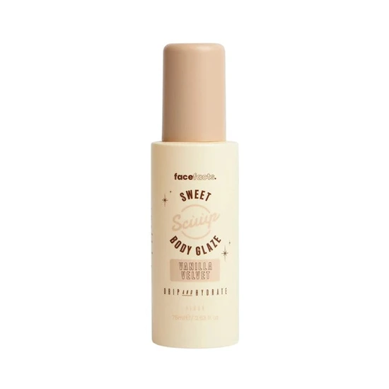 Face Facts Scuup Vanilla Velvet Cream Body Lotion 75Ml
