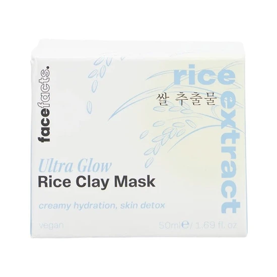 Face Facts Rice Extract Ultra Glow Rice Clay Mask