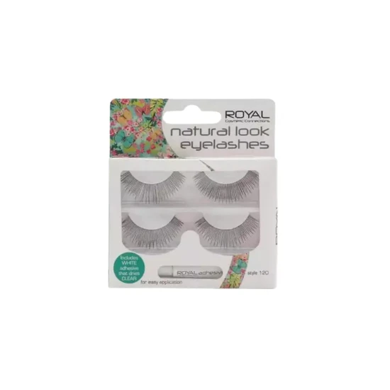 Royal Natural Look Eyelashes With Adhesive