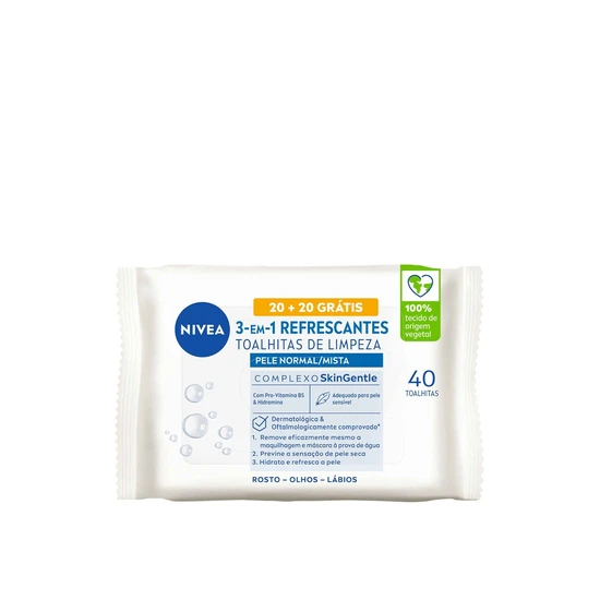 Nivea Biodegradable Refreshing Cleansing Wipes