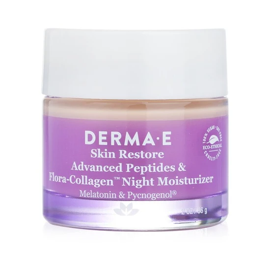 Derma E Skin Restore Advanced Peptides & Flora Collagen Night Moisturiser