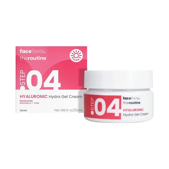 Face Facts The Routine Step 04 Hyaluronic Hydra Gel Cream