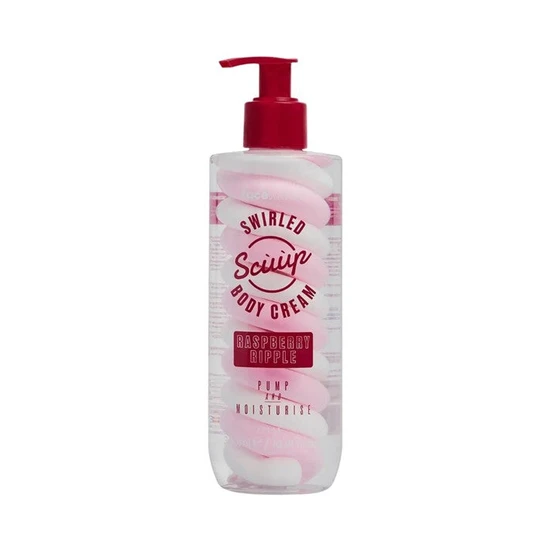Face Facts Scuup Raspberry Ripple Swirled Body Cream
