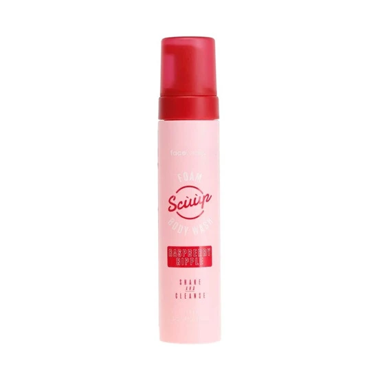 Face Facts Scuup Raspberry Ripple Foam Body Wash