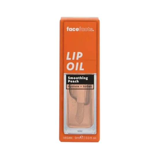 Face Facts Nourish Plus Renew Smoothing Peach Coral Shine Lip Oil