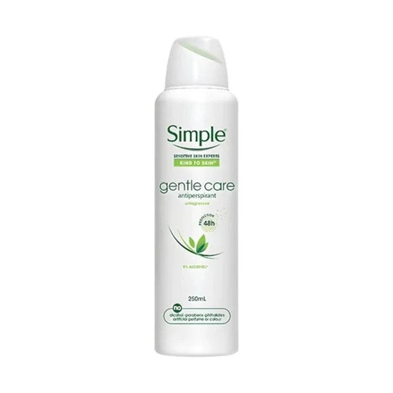 Simple Kind To Skin Gentle Care Deodorant Spray