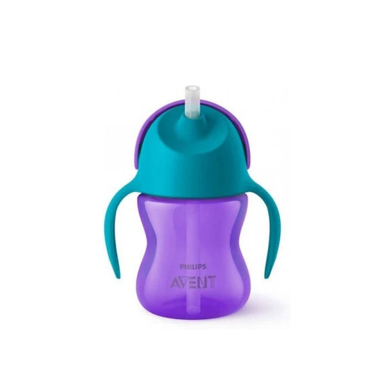Philips Bendy Straw Cup 9m+ Purple