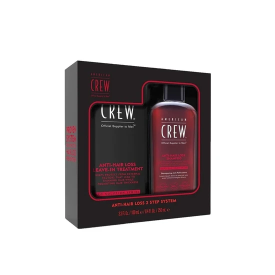 American Crew Anti-Hair Loss 2 Step System Set