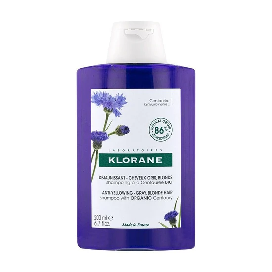 Klorane Centaury Shampoo For Grey/White Hair