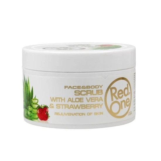 Red One Scrub With Aloe Vera & Strawberry