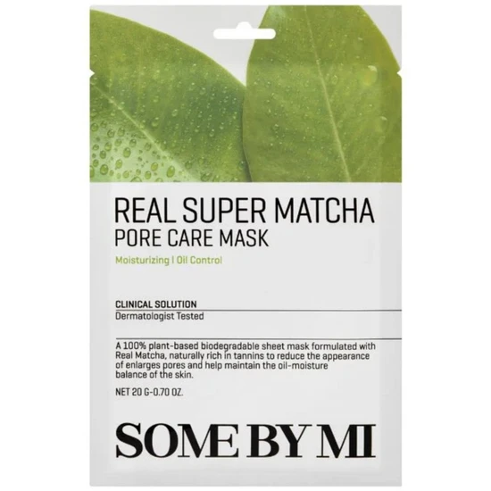 Some by Mi Real Super Matcha Pore Care Mask