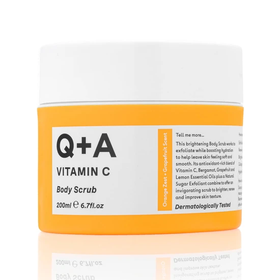 Q+A Vitamin C Body Scrub