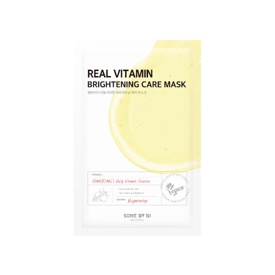 Some by Mi Real Vitamin Brightening Care Sheet Mask