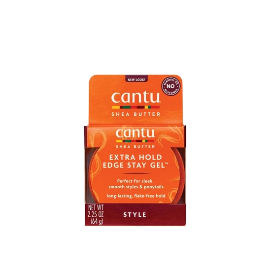 Cantu Shea Butter For Natural Hair Extra Hold Edge Stay Gel