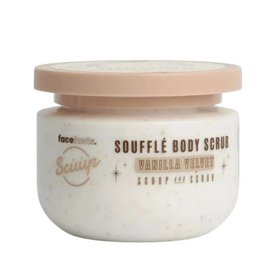 Face Facts Scuup Vanilla Velvet Souffle Body Scrub