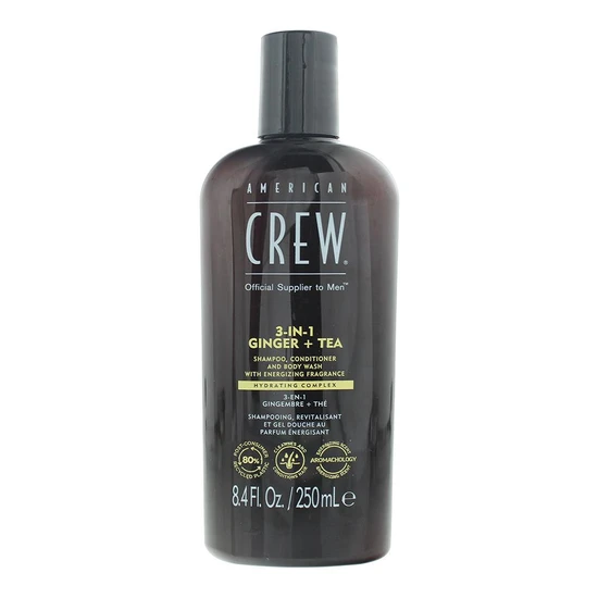 American Crew 3-in-1 Ginger + Tea Shampoo