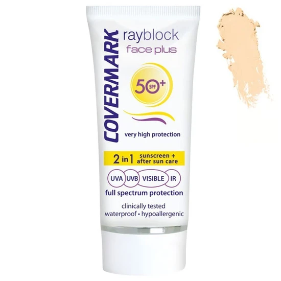 Covermark Rayblock Face Plus SPF 50+ Tinted Cream