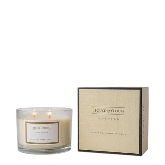 House Of Otium Passion Fruit Escape Soy Candle 3 Wick