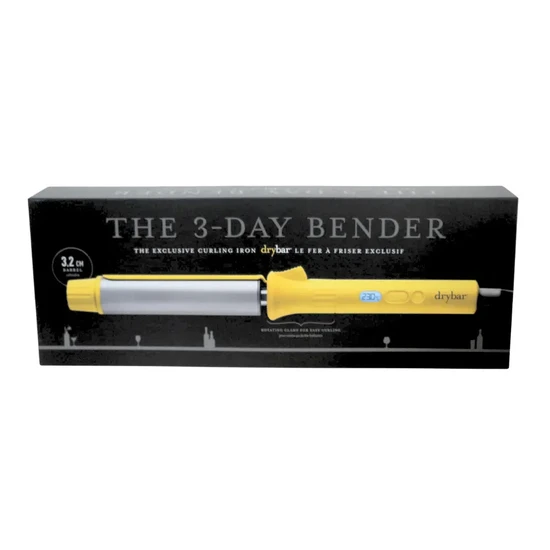 Drybar The 3-Day Bender Yellow Curling Iron