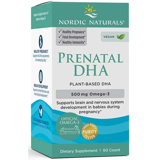 Nordic Naturals Prenatal DHA Vegan
