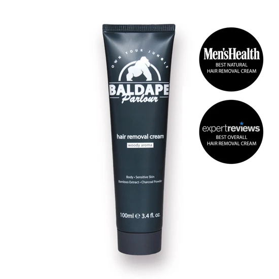 Baldape Parlour Charcoal Body Hair Removal Cream