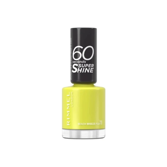 Rimmel 60 Seconds Super Shine Nail Polish 155 Beach Breeze Please