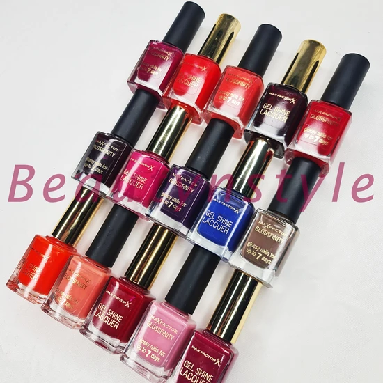 Max Factor Glossfinity & Gel Shine Lacquer Nail Polish