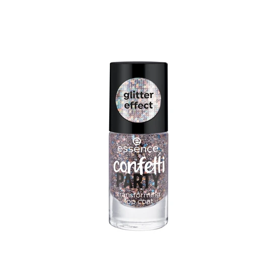 essence Confetti Party Transforming Top Coat